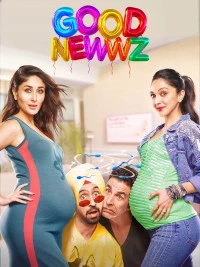 Good Newwz (2019) Hindi Full Movie HD ESub