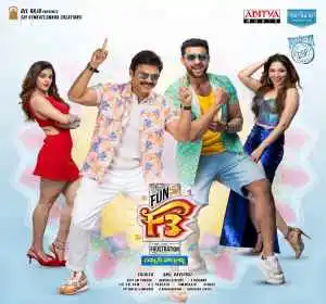 F3 Fun and Frustration (2023) South (Hindi + Telugu) Dual Audio Full Movie HD ESub