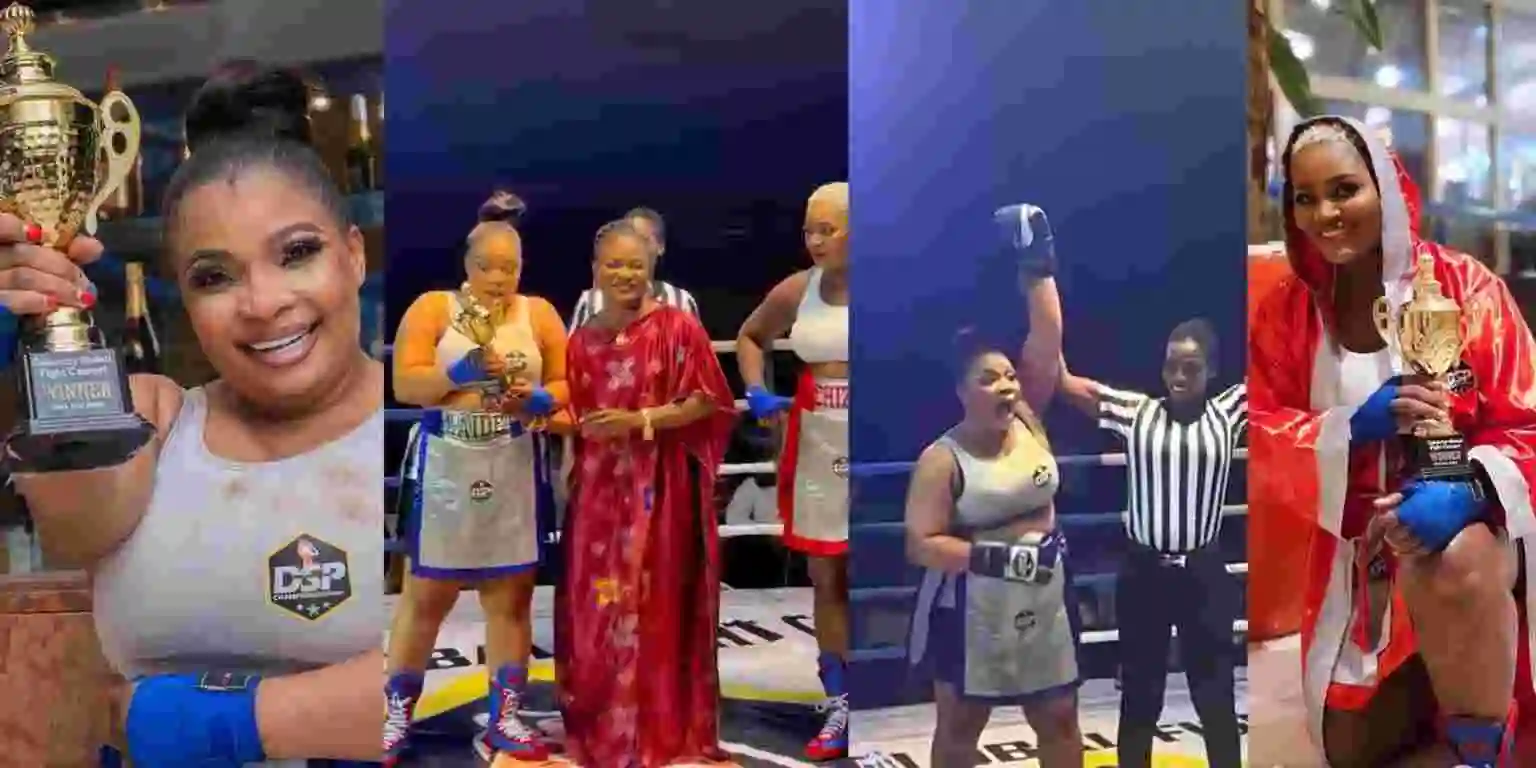 I Didn’t Lose – Laide Bakare Celebrates After Defeating Chizzy Alichi In Celebrity Watch