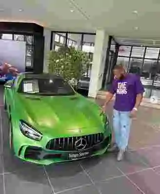 BBNaija's Frodd Splashes Millions On Brand New Mercedes Benz