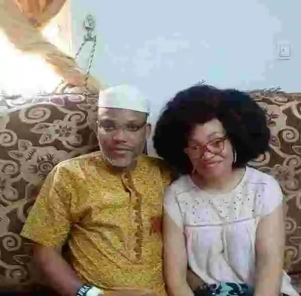 Biafra: Nnamdi Kanu’s Wife Visits IPOB Leader In DSS Custody