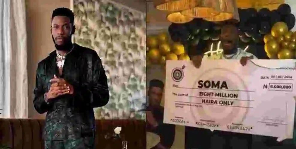 BBNaija’s Soma Receives N8M, House As Birthday Gift From Fans