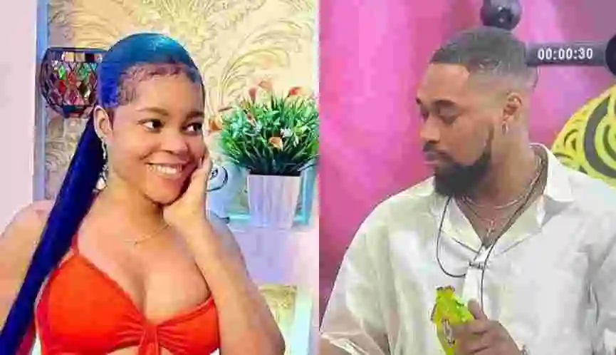 BBNaija Level Up: Chichi Confronts Sheggz For Peeping At Her While Bathing