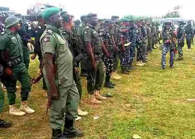 Police Storm Osun State Ahead Of Guber Election (Photos)