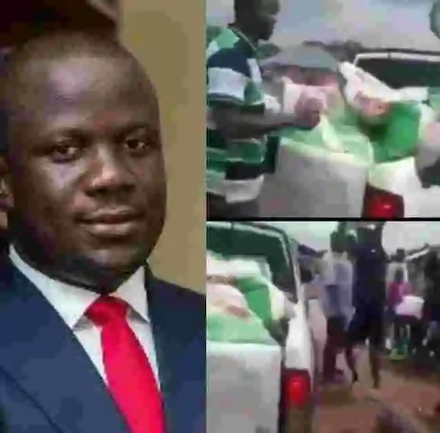 Ghanaian Youths Reject Free Bags Of Rice Sent To Them By Lawmaker, Demand Job Creation (Video)