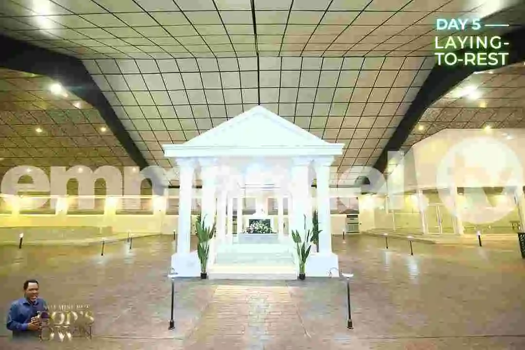 Wow! Check Out Photos Of Late Prophet T.B Joshua's Mausoleum In SCOAN