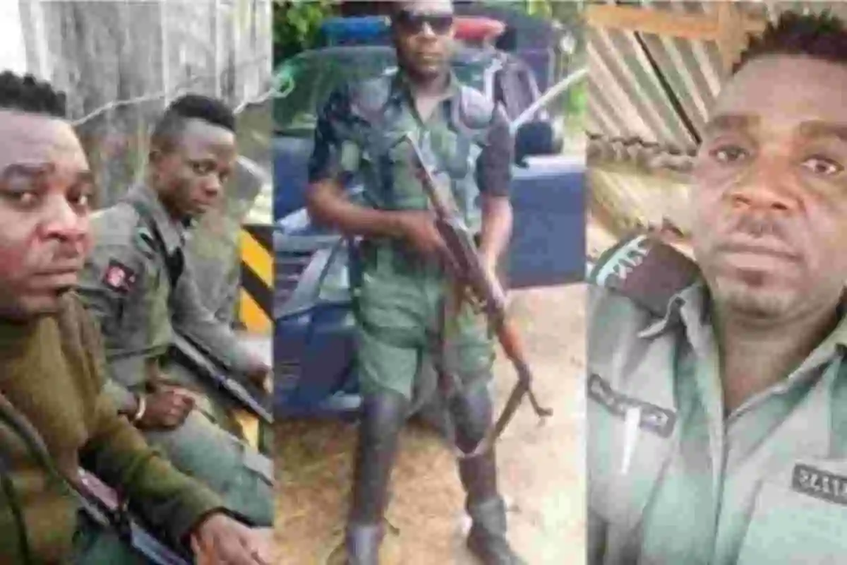 #EndSARS: Nigerian Soldier Goes Viral After Threatening to Kill Protesters (Photo)