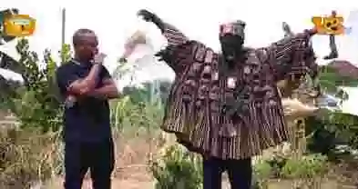 Popular Ghanaian Spiritualist 'Flies' On Live TV (Video)
