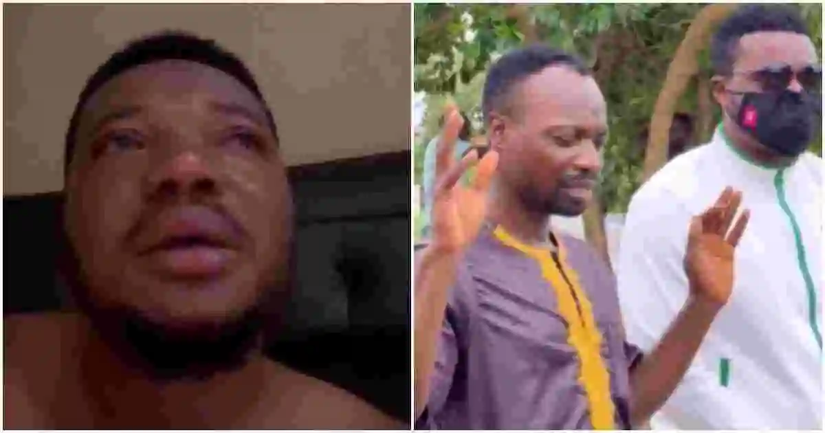 Ayo Olaiya Weeps Bitterly As He Loses Brother a Day After Murphy Afolabi’s Death