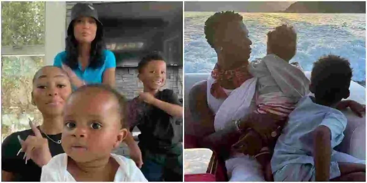 “Wizkid Dey Born”: Lovely Video of Singer’s Children Dancing to a Viral Amapiano Song Leaves Many Gushing