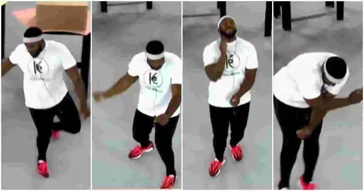 Funny Video of Kiddwaya Dancing on BBNaija All Stars Gets Fans Rolling With Laughter
