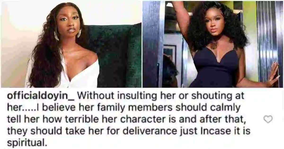 BBN All Stars: Screenshot of Doyin’s 2018 Post Telling CeeC’s Family to Take Her for Deliverance Resurfaces