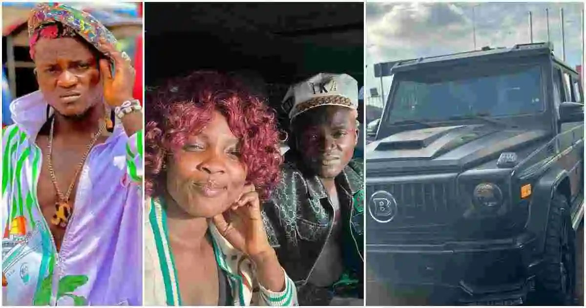 “You Wan Spoil Am?” Portable Zazu Shouts as Manager Nearly Crashes His New G-Wagon, Video Stirs Reactions