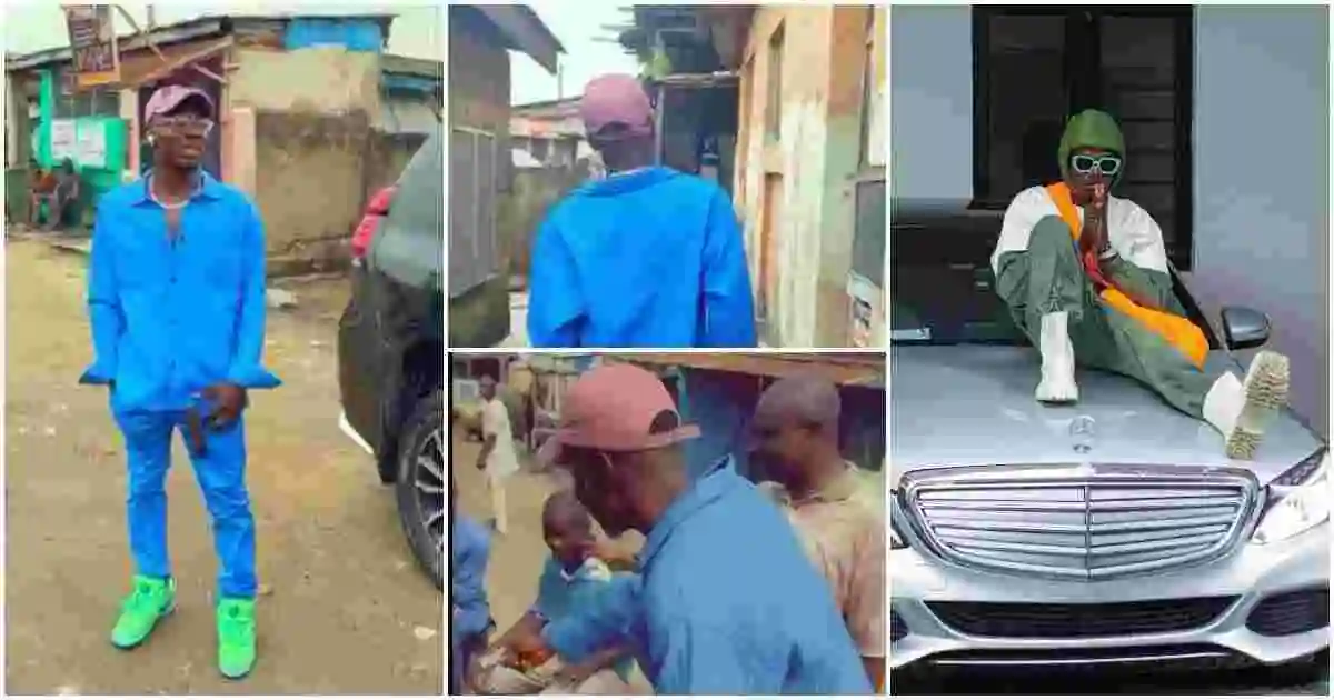 Singer Spyro Shares His Grass-to-Grace Story As He Visits His Old Neighbourhood, Gives Out Money, Video Trends
