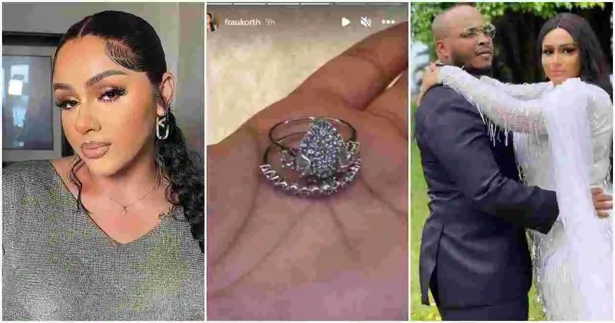 Sina Rambo’s Estranged Wife Put Up Diamond Wedding Ring for Giveaway, Announces Divorce, Video Stirs Reactions