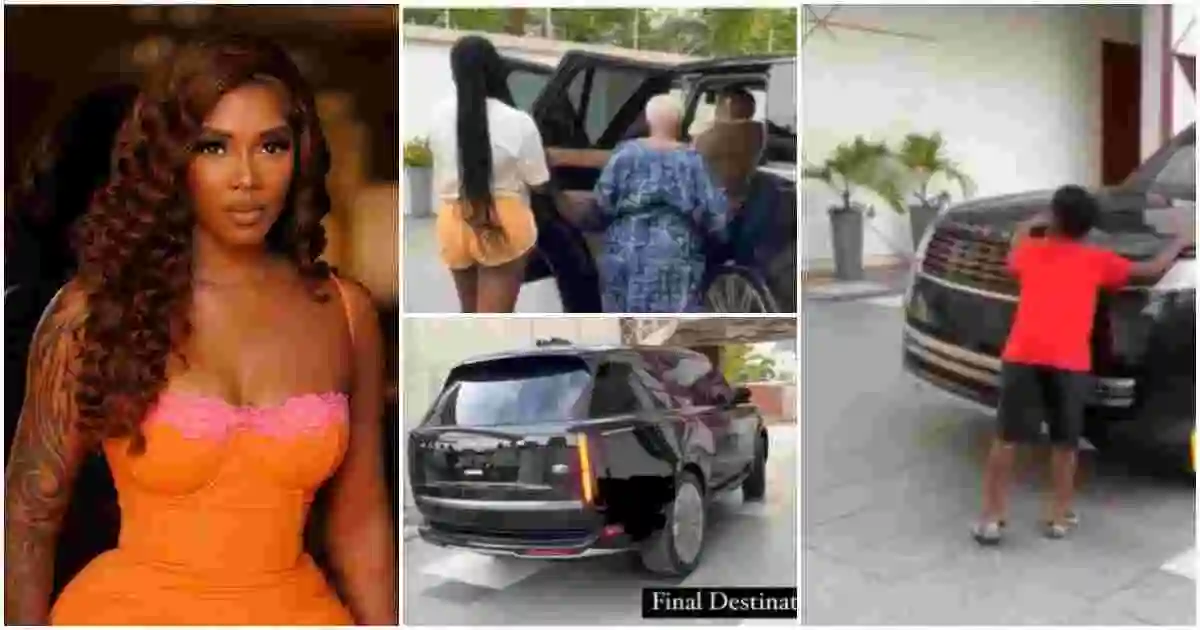 Tiwa Savage Buys New Range Rover, Her Mum and Son’s Touching Reactions Melt Hearts