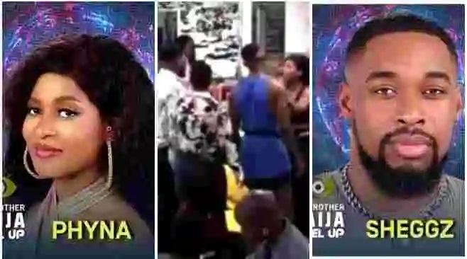 #BBNaija: You’ll Be Evicted If We’re Both Placed For Possible Eviction – Sheggz Tells Phyna During Quarrel (Video)