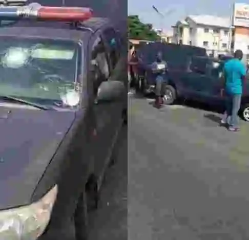 Gunmen attack bullion van in Lagos, allegedly cart away huge sum of money (video)