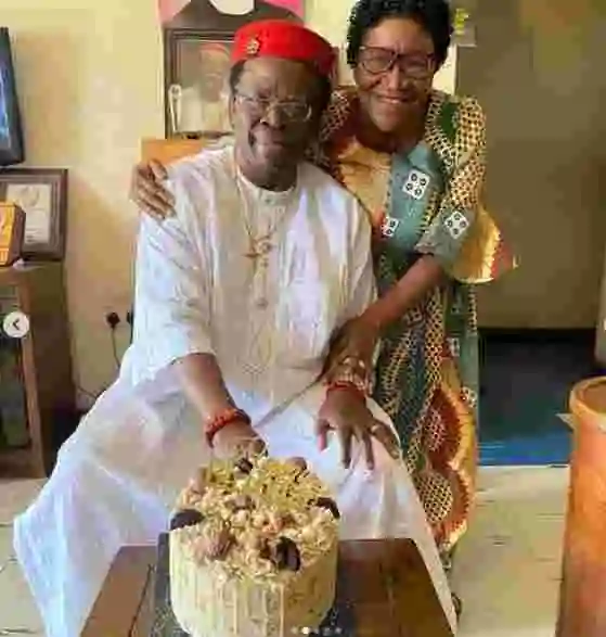 Rare photos of Ebuka's parents as his father celebrated his 79th birthday