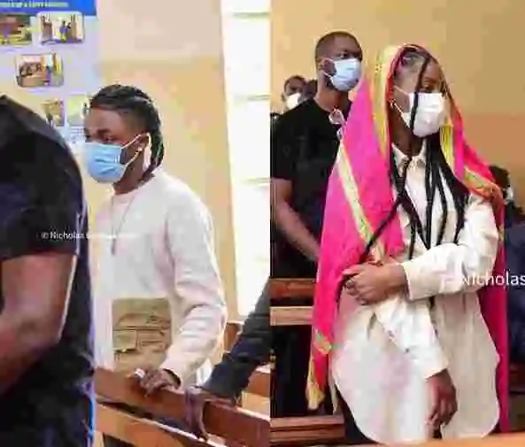 Nigerian singers, Omah Lay and Tems arraigned in court for flouting COVID-19 guidelines in Uganda (photos)