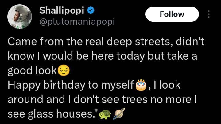 Shallipopi Celebrates 24th Birthday
