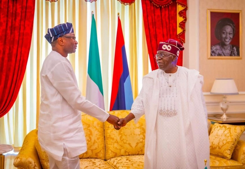 Dangote, Otedola, Visit President Tinubu In Lagos (Photos)