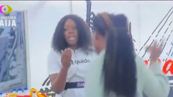 #BBNaija: Daniella And Ilebaye Clash Over Socks (Video)