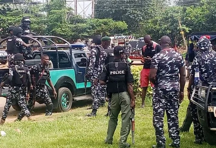 Police Storm Osun State Ahead Of Guber Election (Photos)