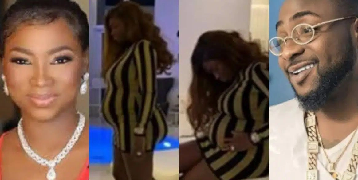 I’m Also Pregnant For Davido – Jaruma Claims As She Flaunts Baby Bump (Video)
