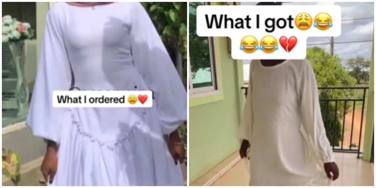 Lady Shares Video of Stylish Dress She Ordered and What She Got
