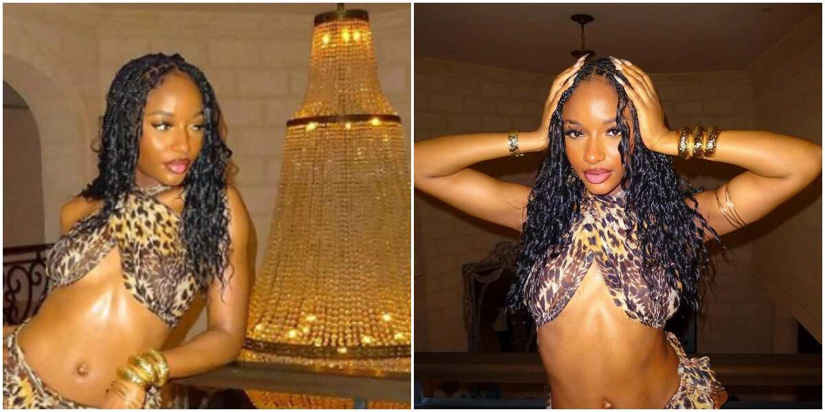 Sexy Photos: Ayra Starr Sets the Internet Ablaze With Sultry Animal Skin Attire