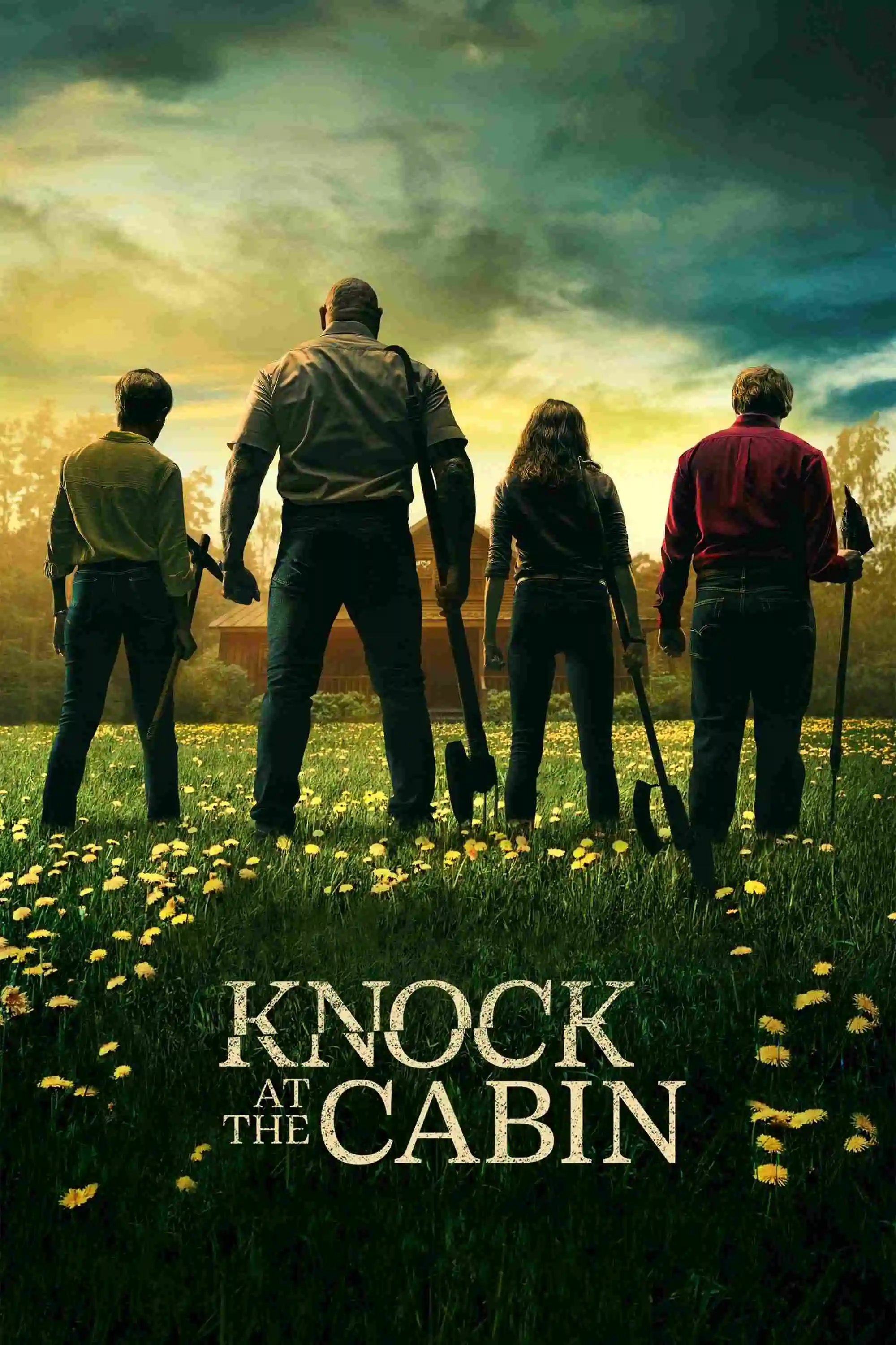 Knock at the Cabin (2023) BluRay Dual Audio [Hindi And English] Hollywood Hindi Dubbed Full Movie Download In Hd