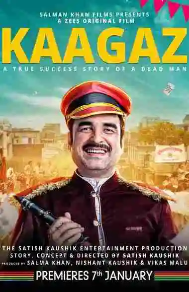 Kaagaz (2021) Bollywood Hindi WEB-DL 480p ESubs HD Full Movie ZEE5 Film